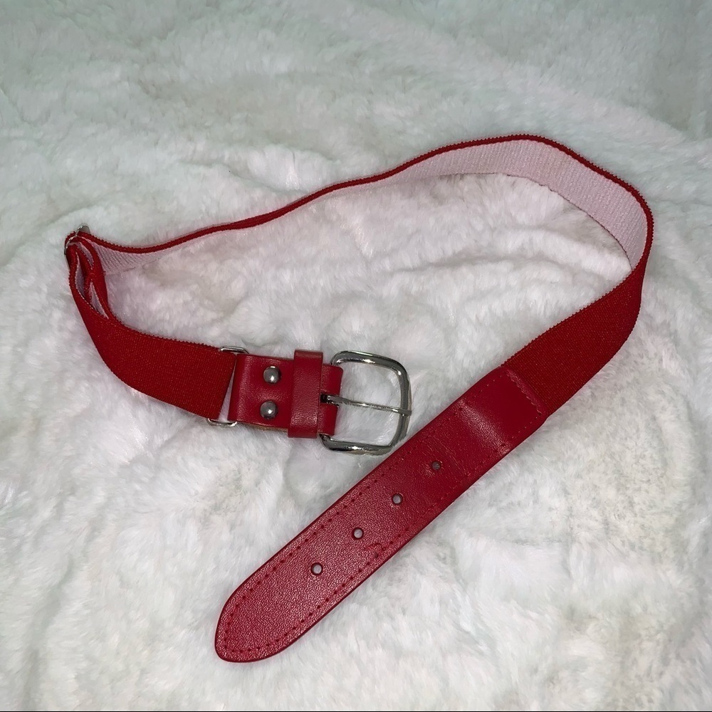 Twin City Baseball Belt, Red